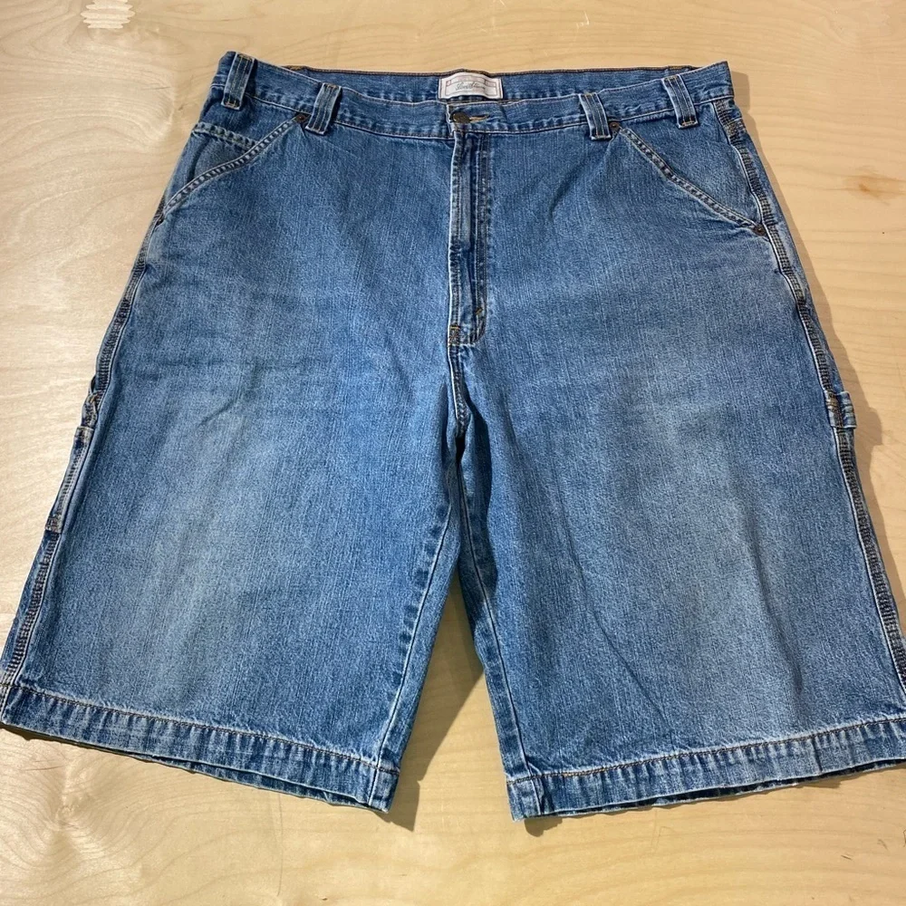 Levi’s Strauss Signature Men's Blue Denim Shorts 40 (ID)